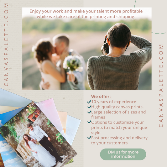 Photographer and Artist Services Package