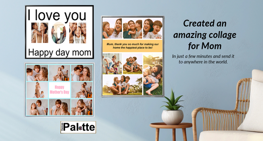 Make Mother's Day Unforgettable with Custom Canvas Collage Prints!