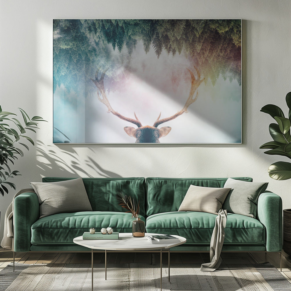Antler Wall Artwork 0