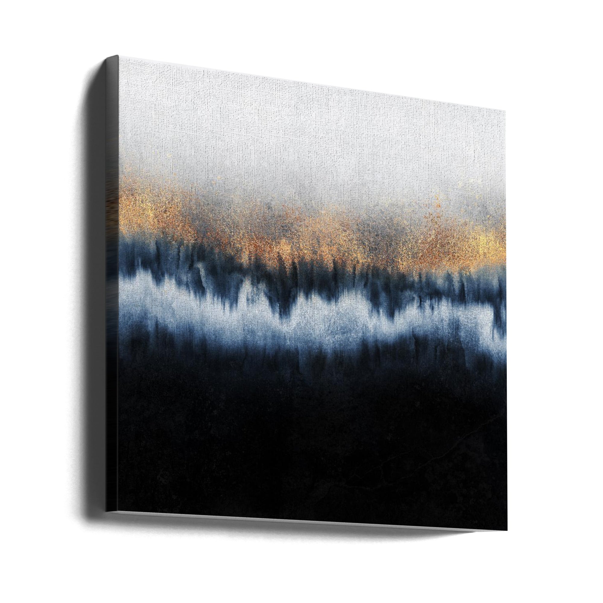Golden Horizon Abstract Wall Artwork 0