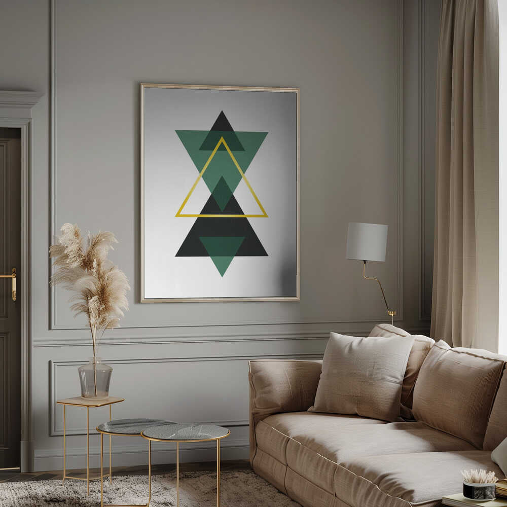 Wall art Minimal Triangle Collection #3