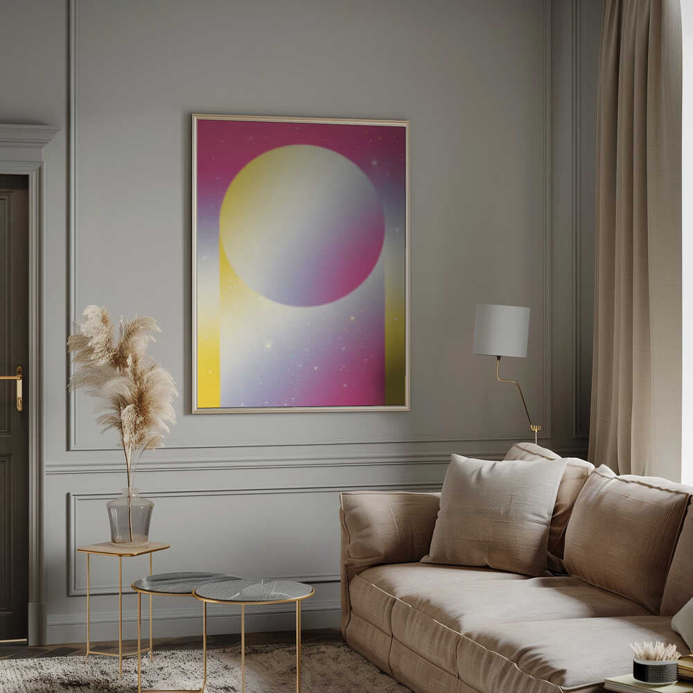 Wall art Minimal Pastel Cosmos