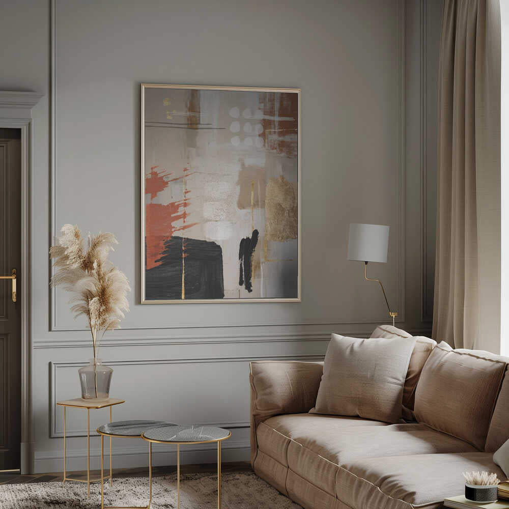 Wall art Terracotta Chaos 1