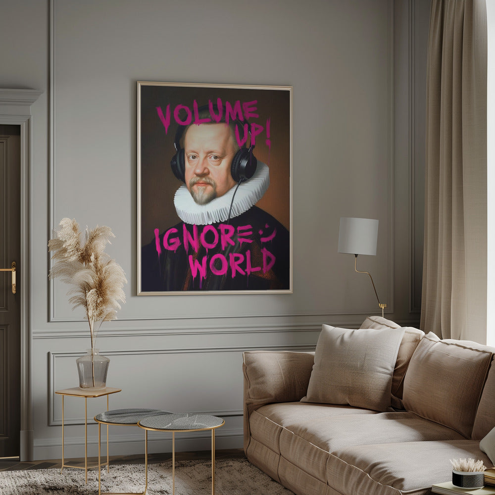Volume Up Wall Artwork 0