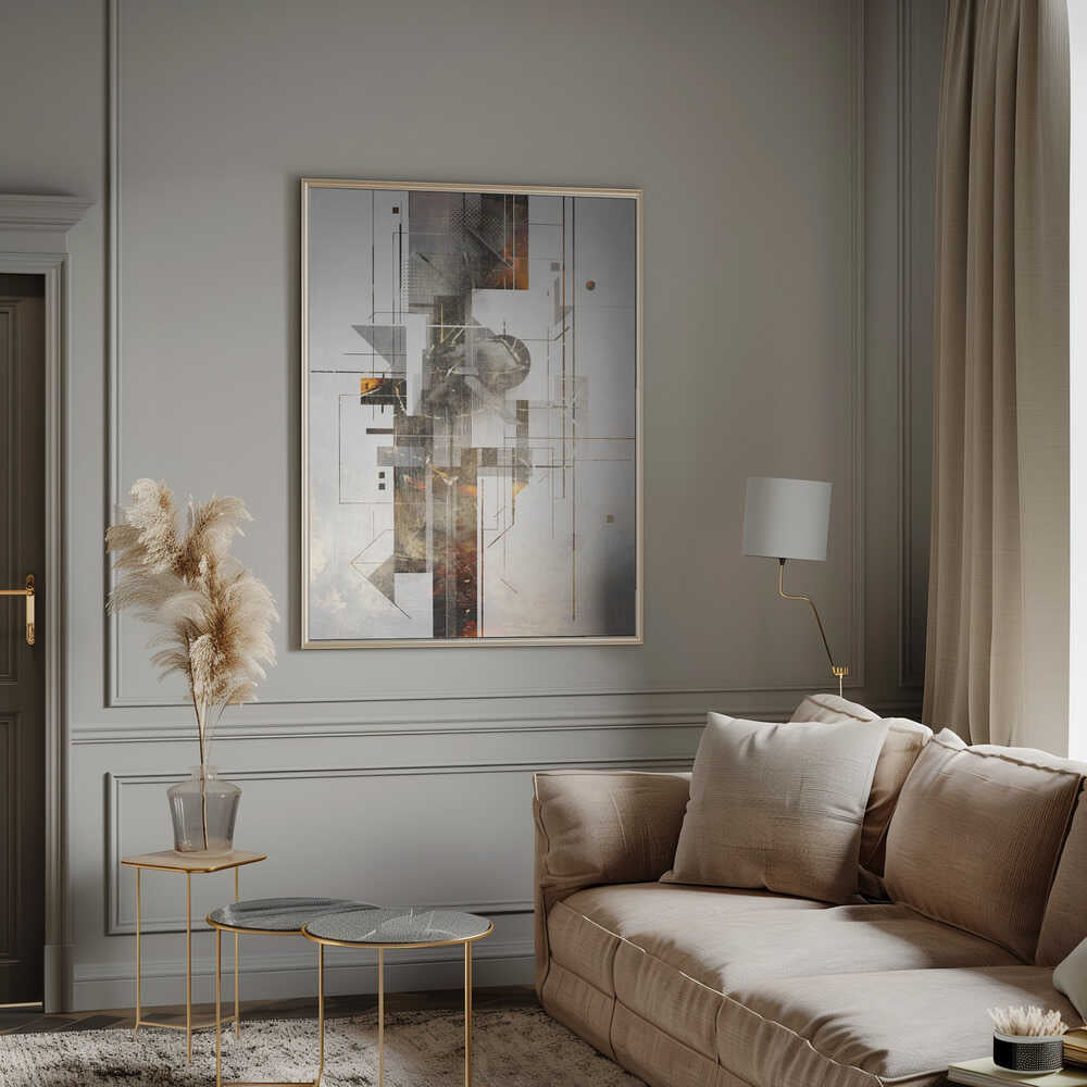 Wall art Geometric Illustration 07