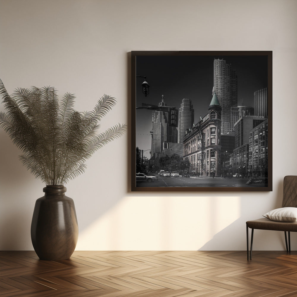 Wall art Canadian Flatiron Canvas Wall Art