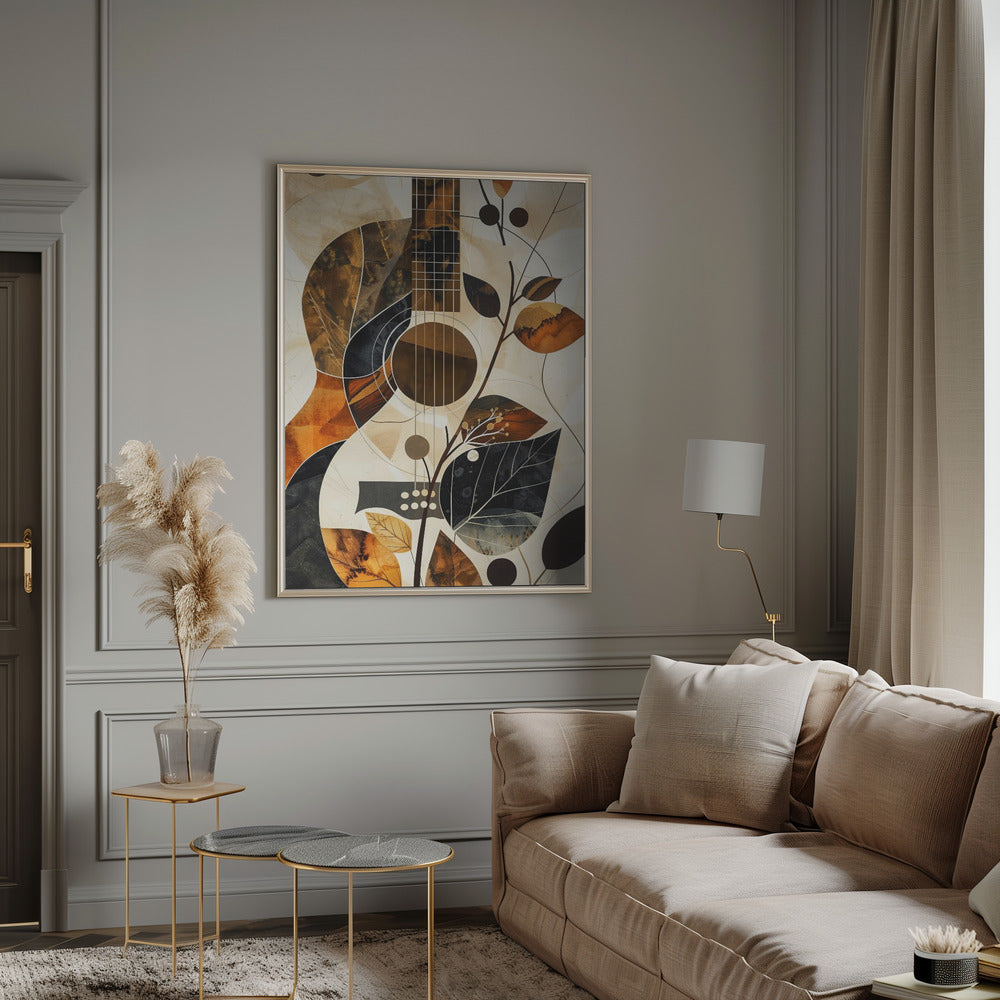 Music Guitar Collage (1) Wall Artwork 0