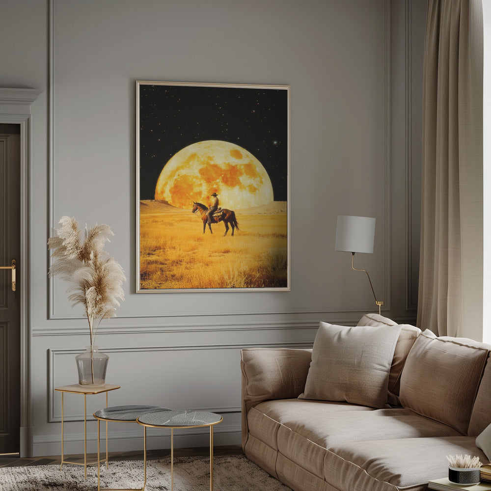 Wall art Lunar Cowboy