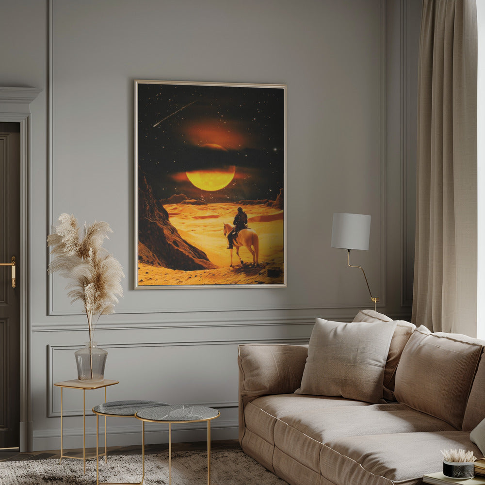 Wall art Western Space Adventure