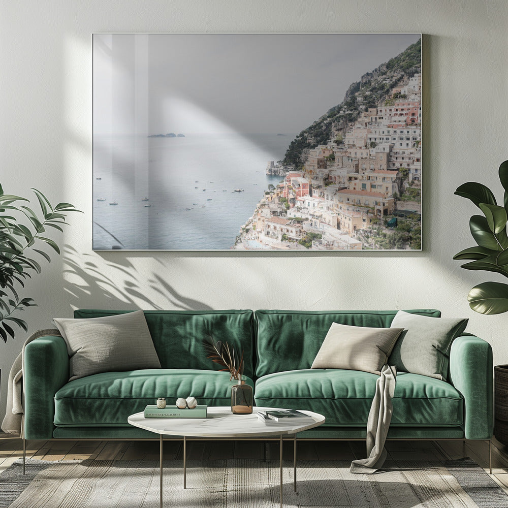 Wall art Positano at the Amalfi Coast