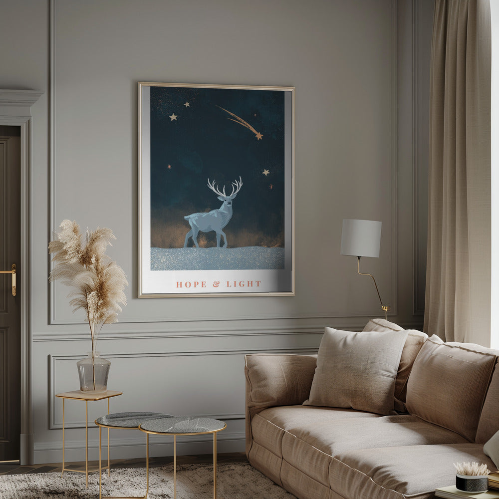 Wall art Hope & Light Canvas Print