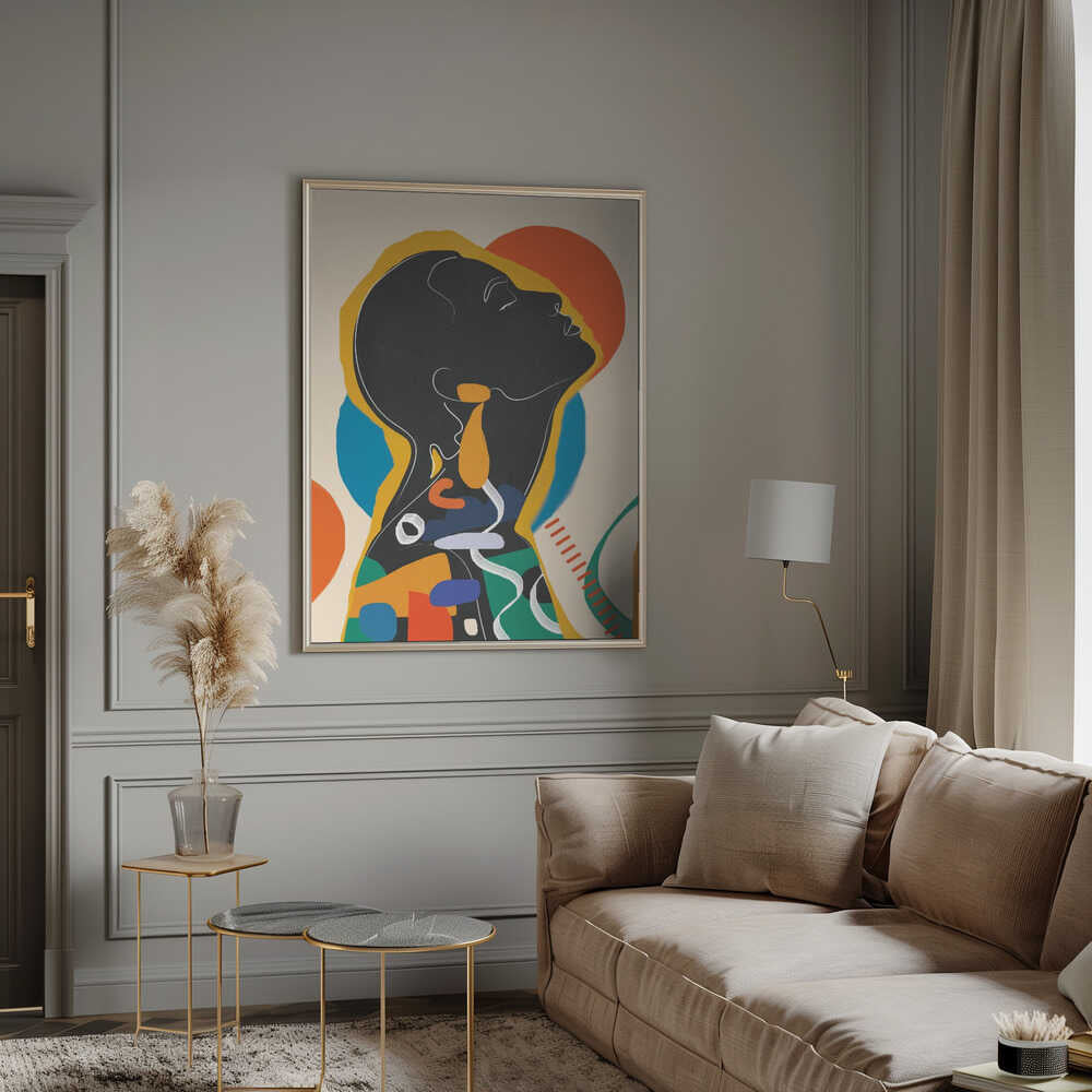 Wall art Modern Abstract Woman1