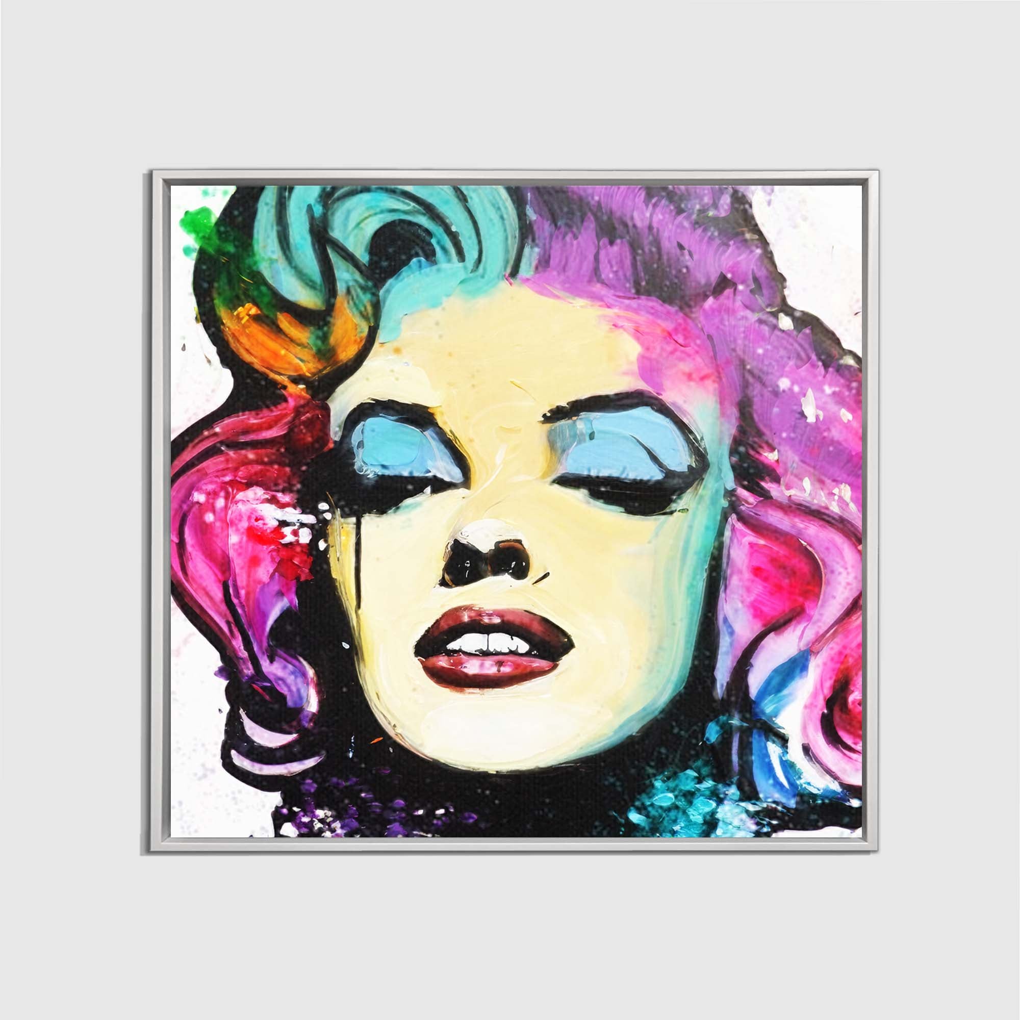 Wall Art -Marilyn in Urban Art