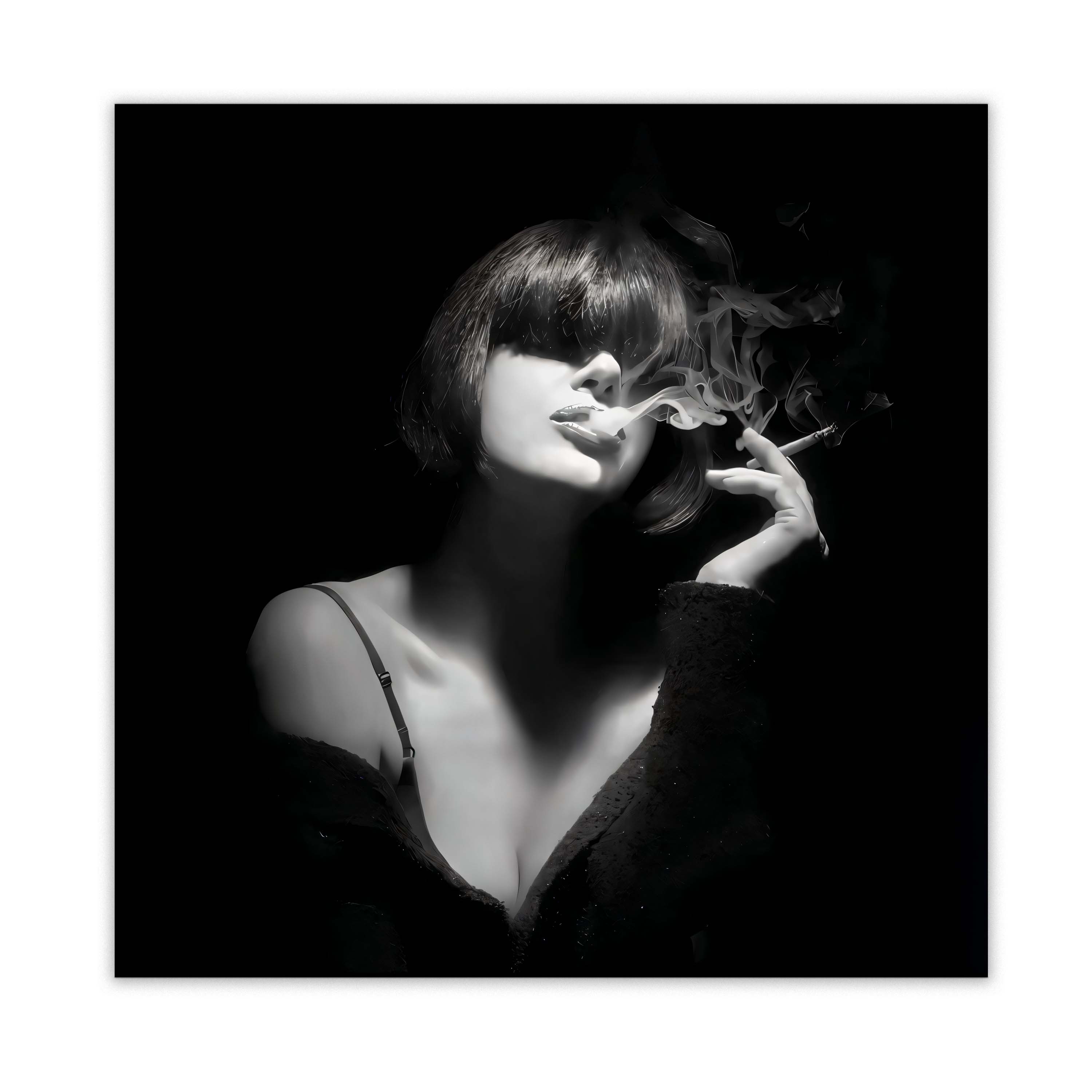 Wall art-Mystery smoker-Wall Decor
