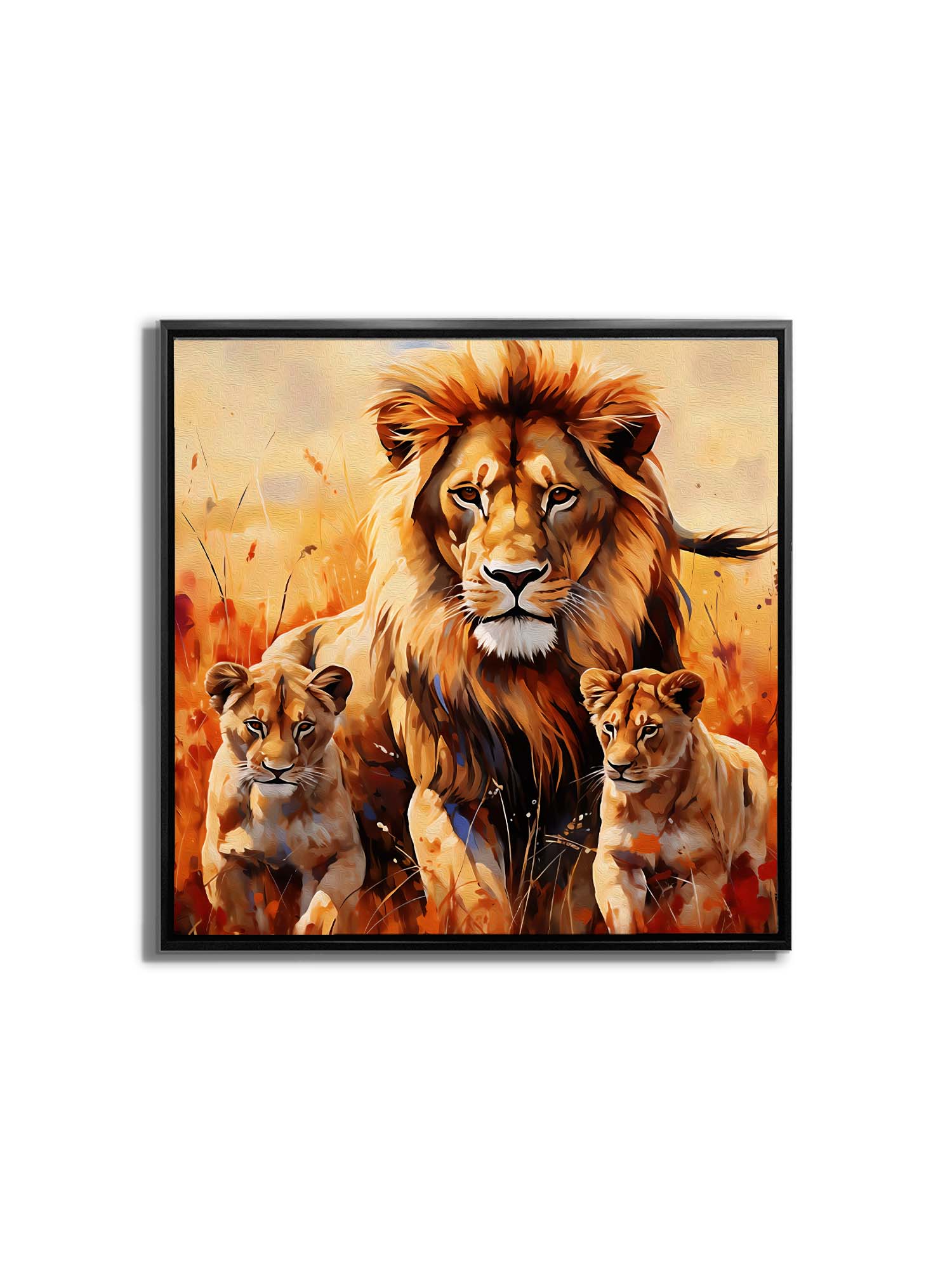 Wall Art Family 36" x 36: Fine Art Canvas