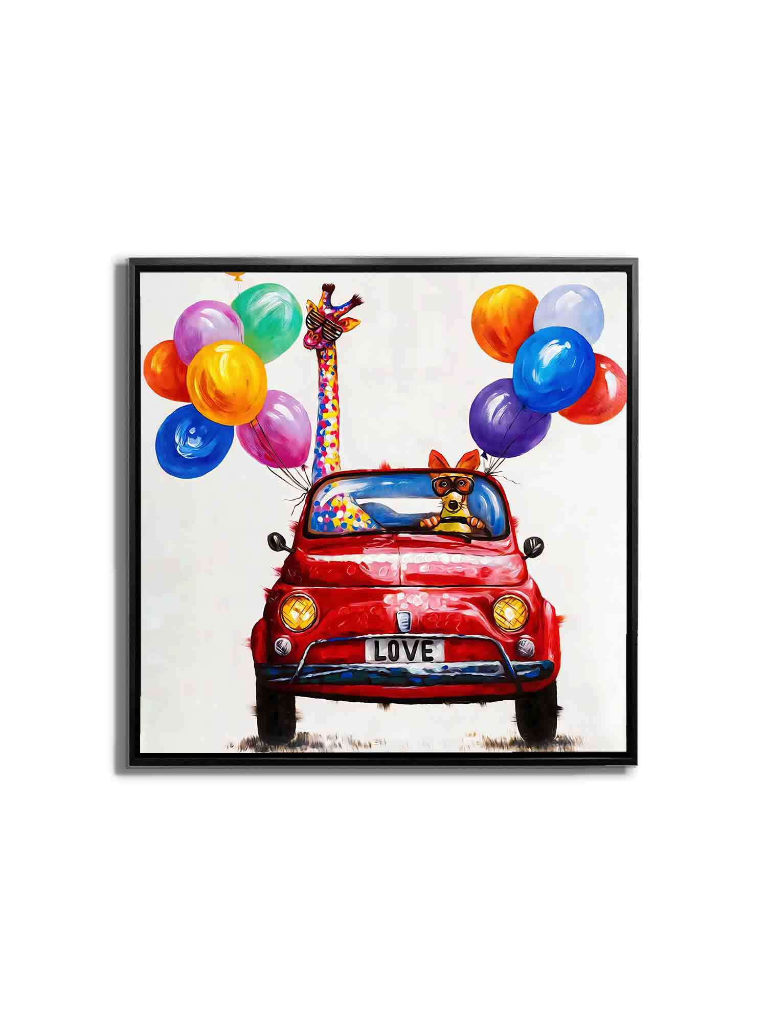 Fun Fun Fun 36" x 36" Fine Art Canvas