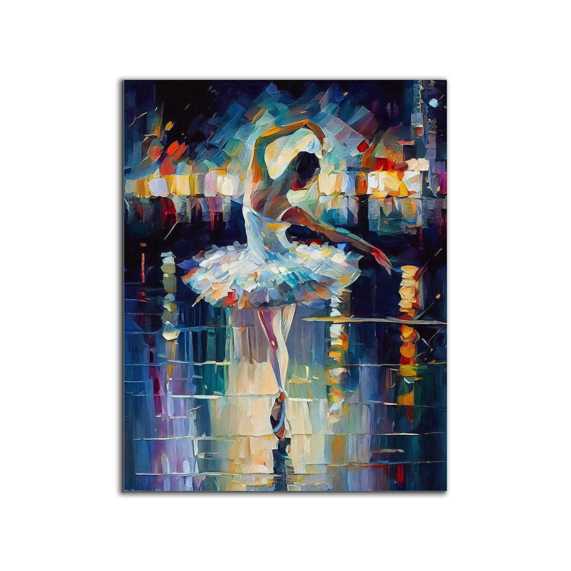Wall Art Ballet Dancer -Fine Art Canvas Print-