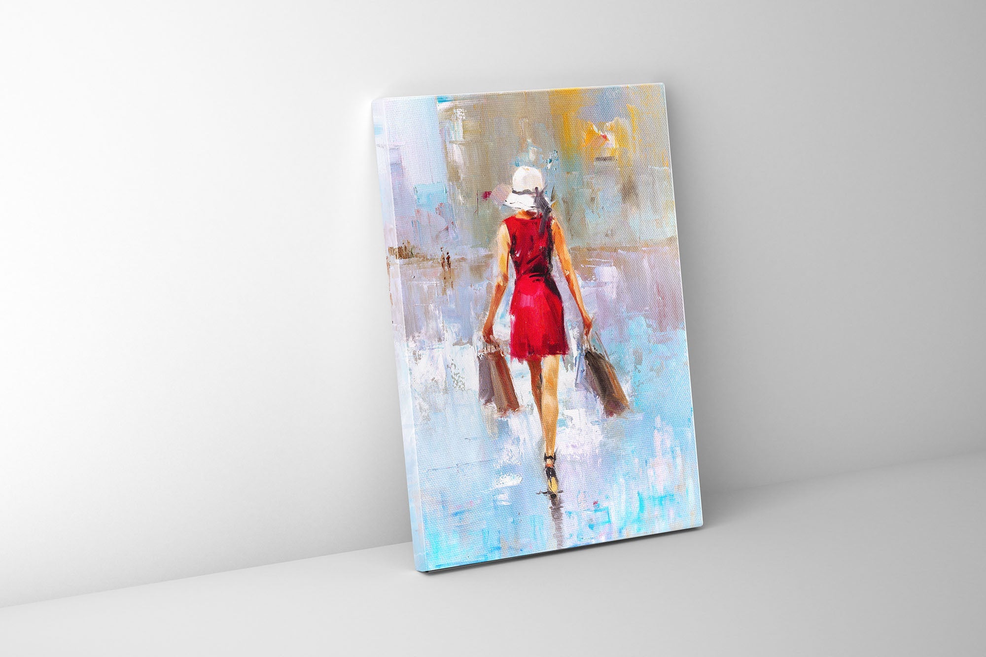 Wall Art-Fashion Lady-Canvas Print