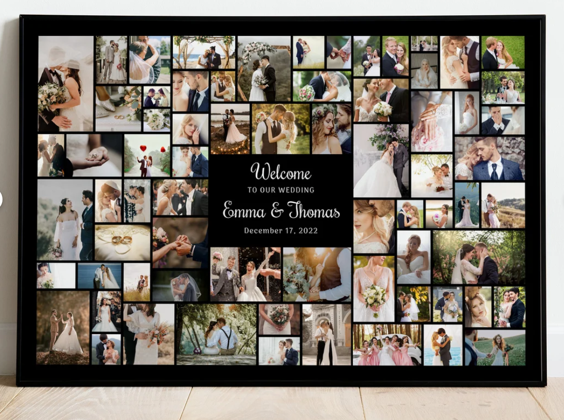Wedding Photo Collage