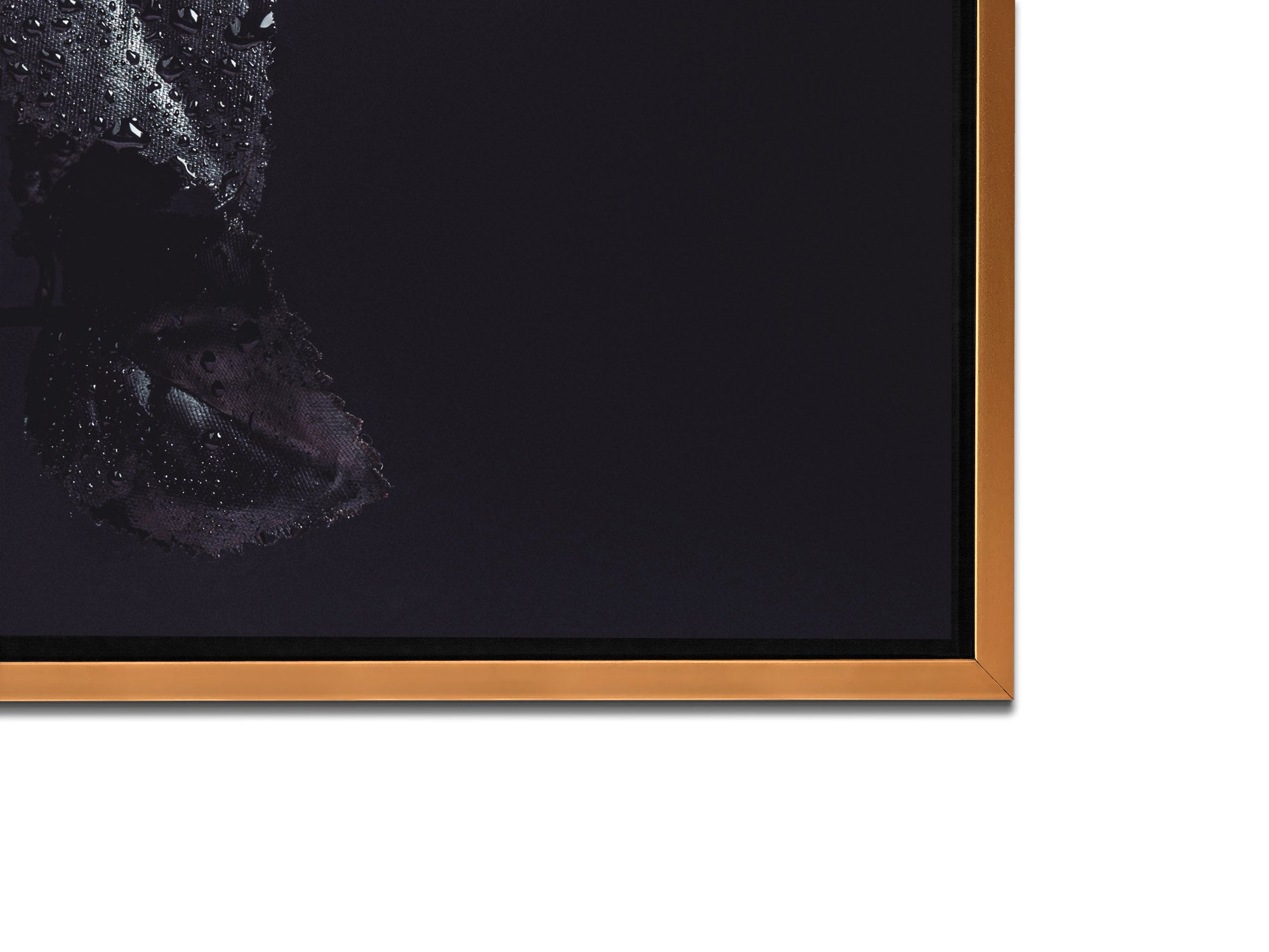 Wall Art-Gold Rose -Canvas Print