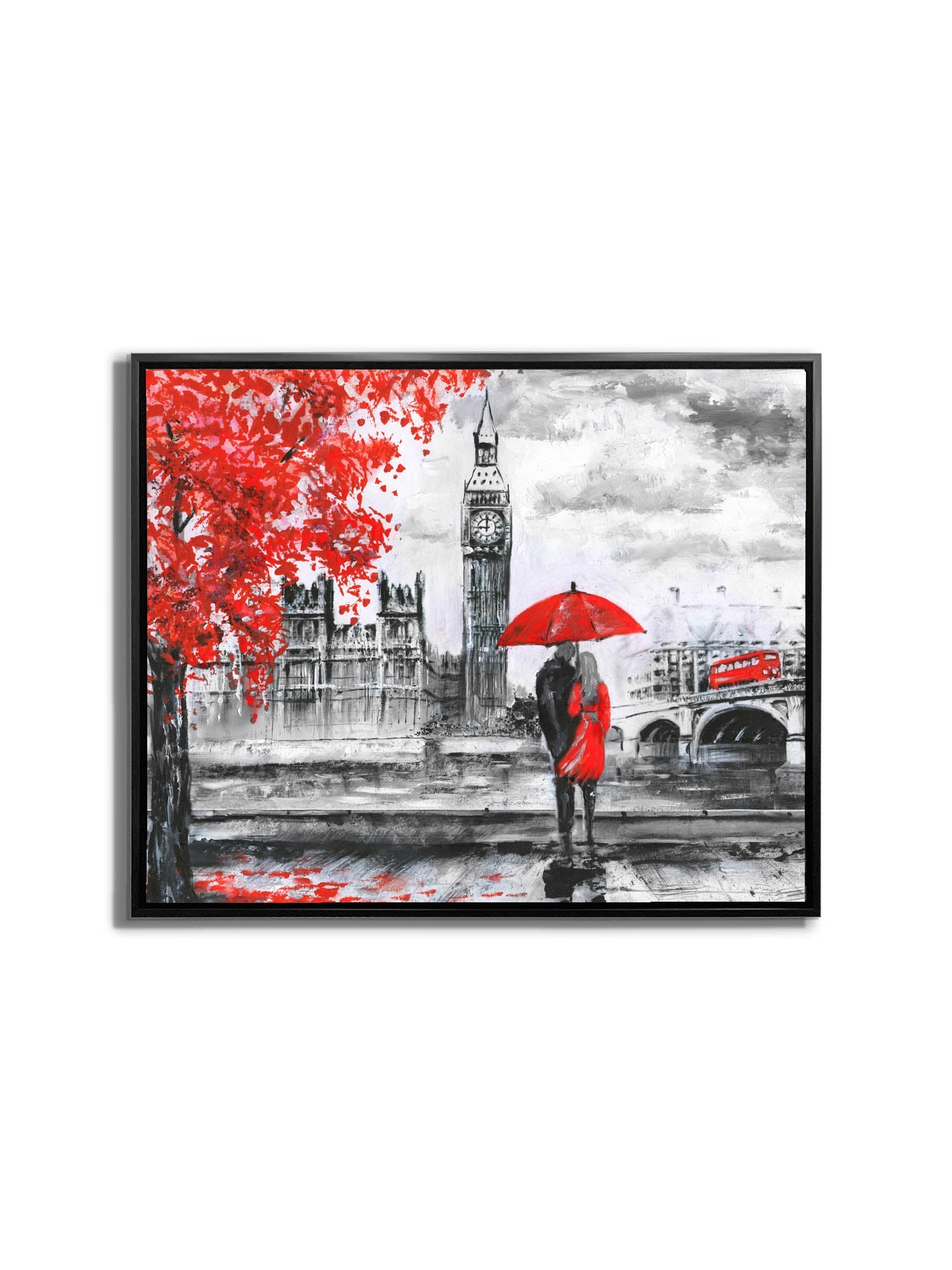 Wall Art Big Ben-Canvas Print Vintage