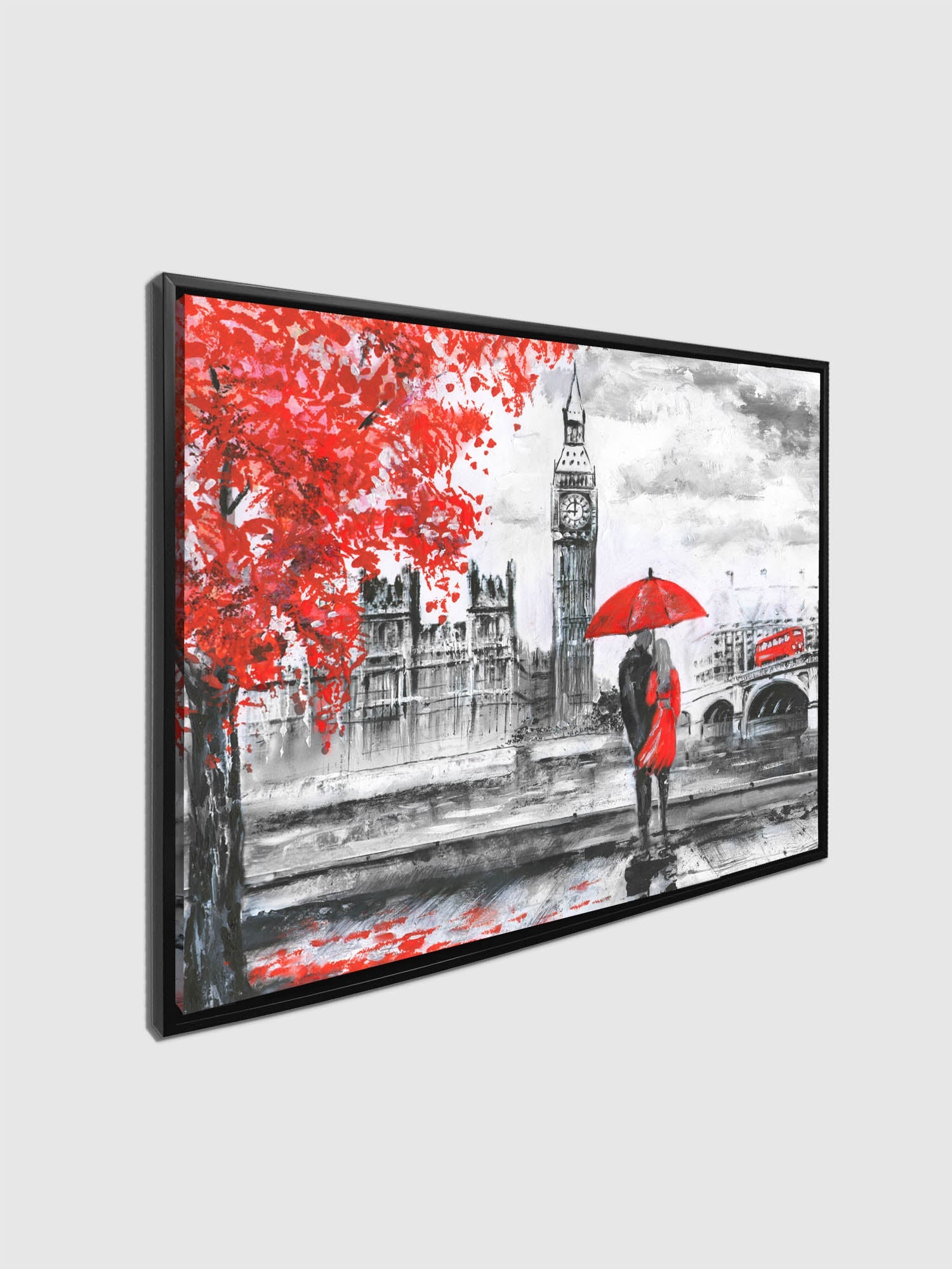 Wall Art Big Ben-Canvas Print Vintage