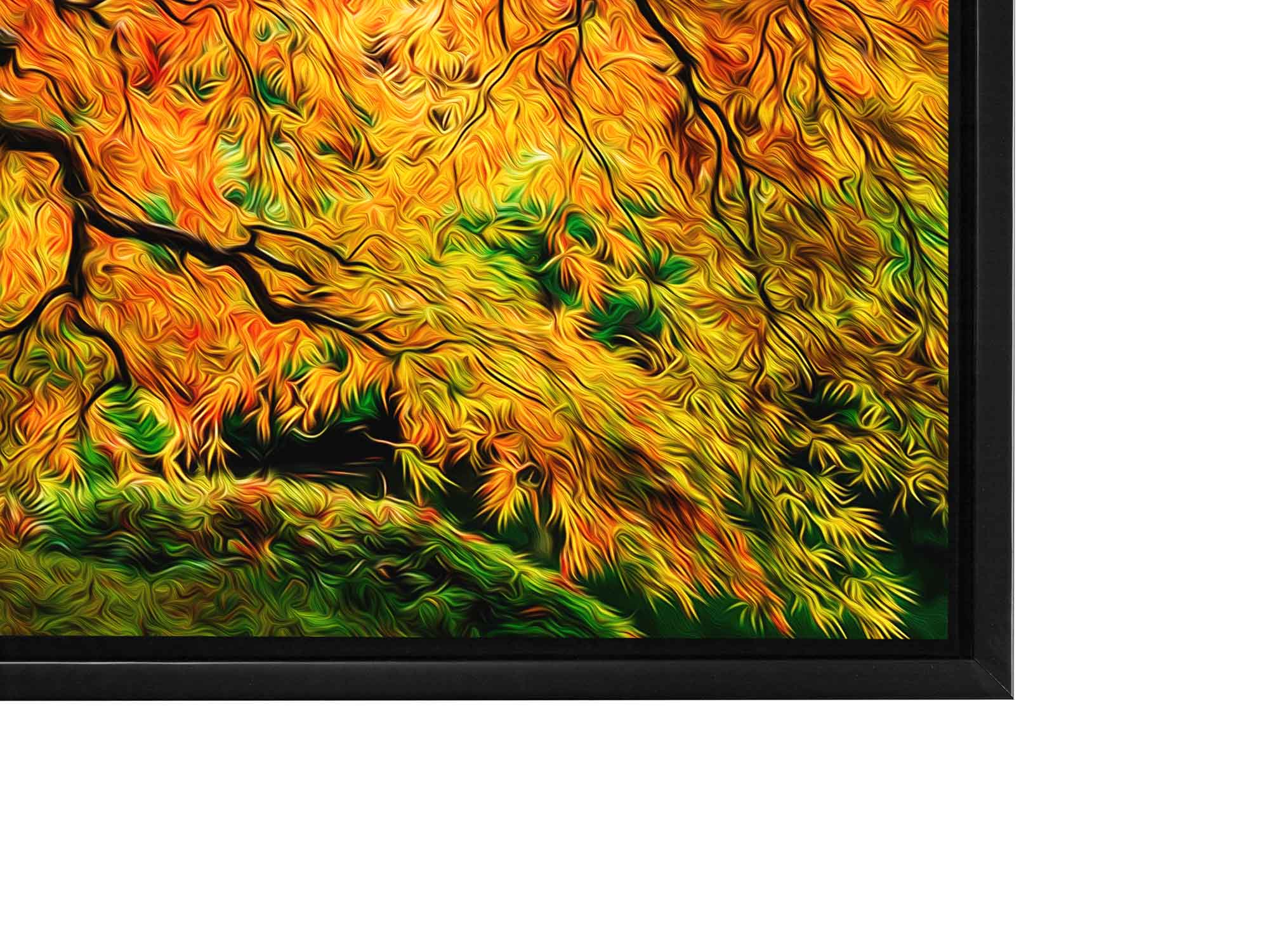 Canvas Print-Orange Tree-Nature Artwork
