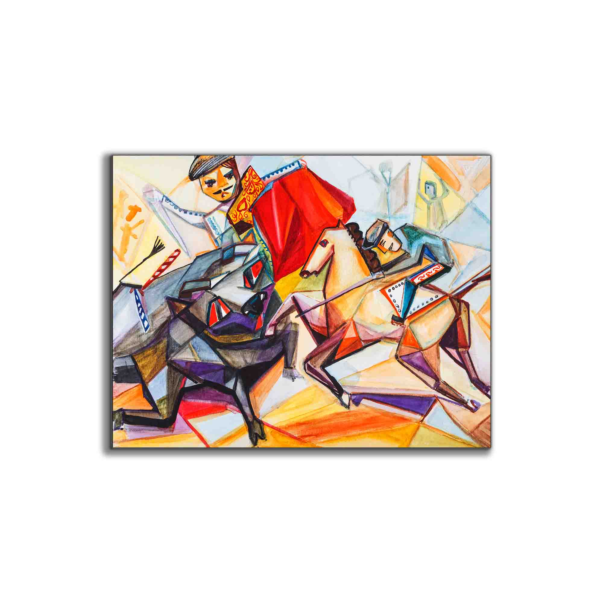 Picasso I - Fine Art Canvas-Artwork print-RGB varnish