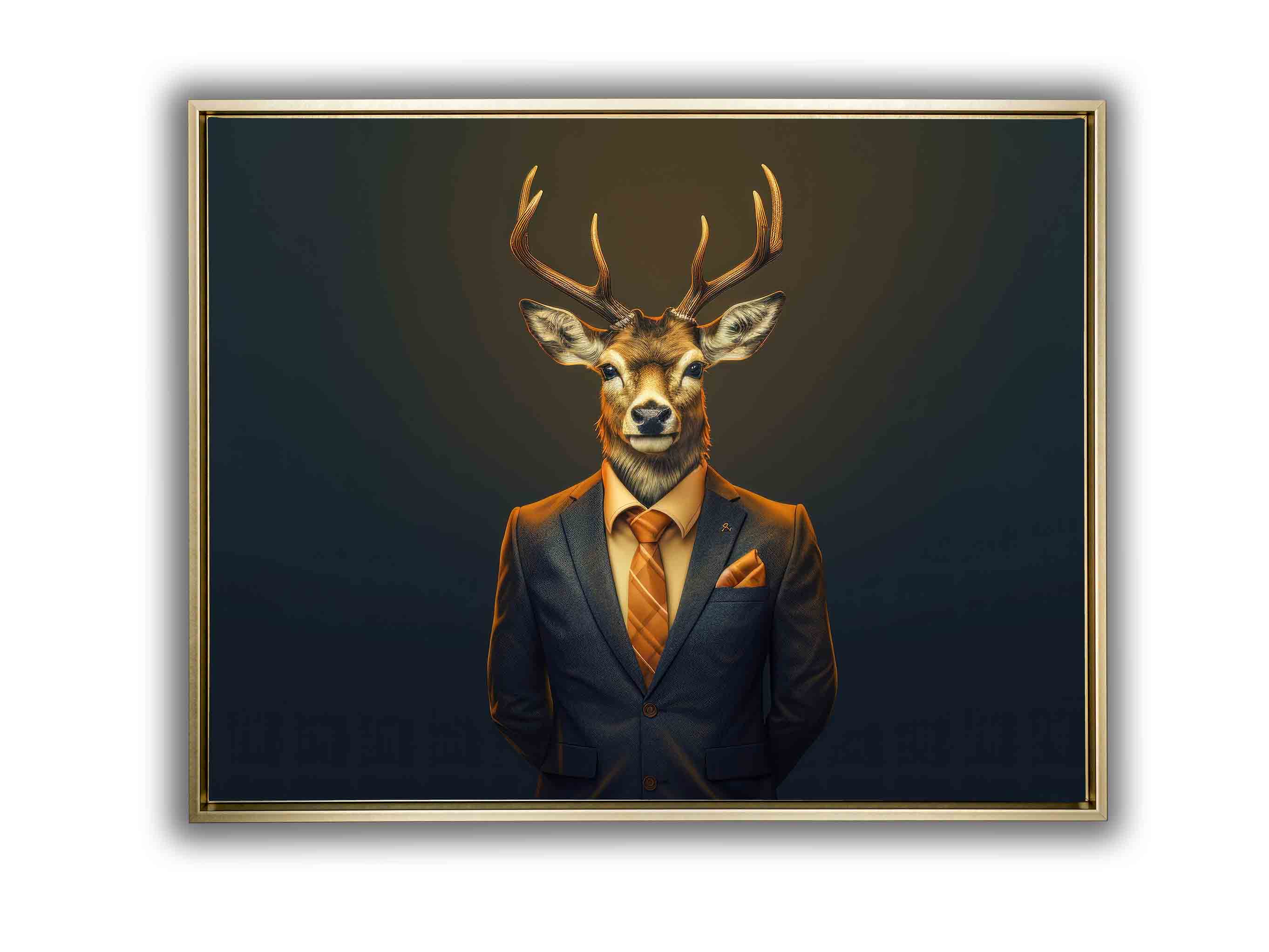 Wall Art Chief deer- Modern art-Wildlife Canvas Art