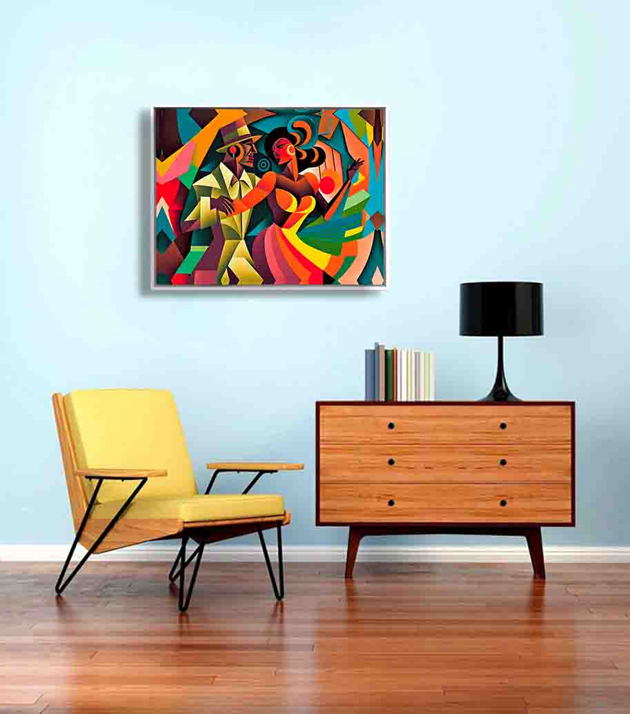 Wall Art-Fiesta Latina-Modern Art-Canvas Print
