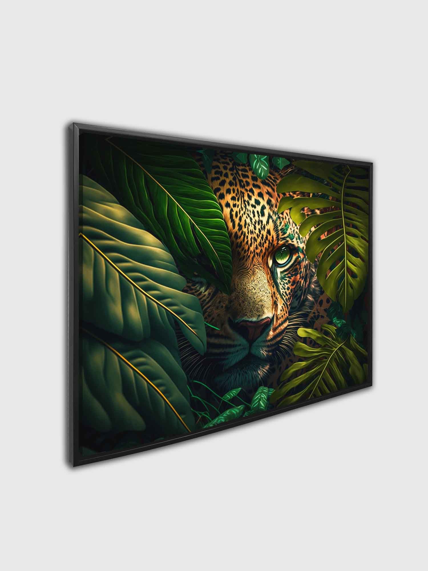 The leopard in the wildlife- Animal Canvas Art -