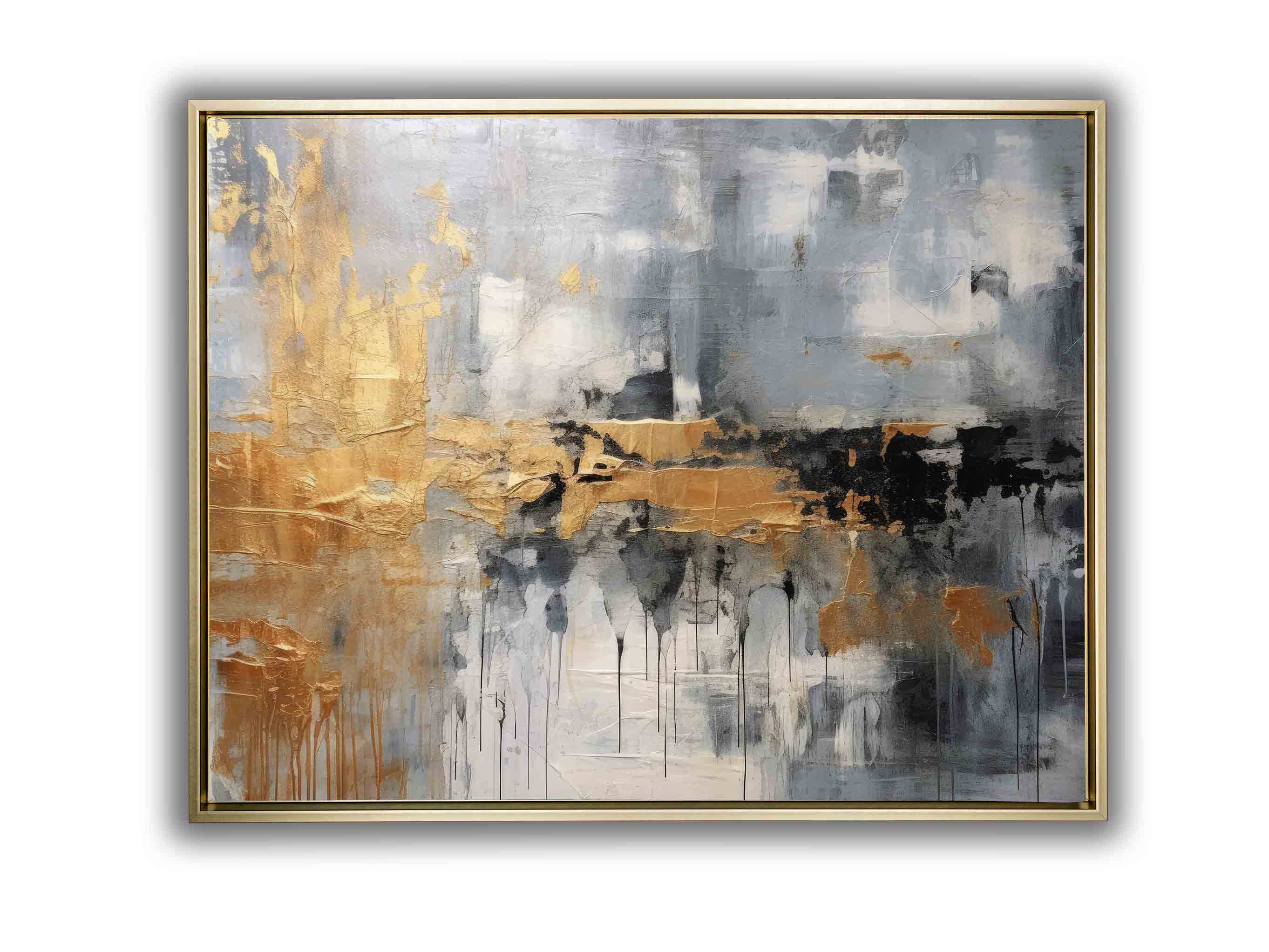 Wall Art -Autumn abstract canvas print