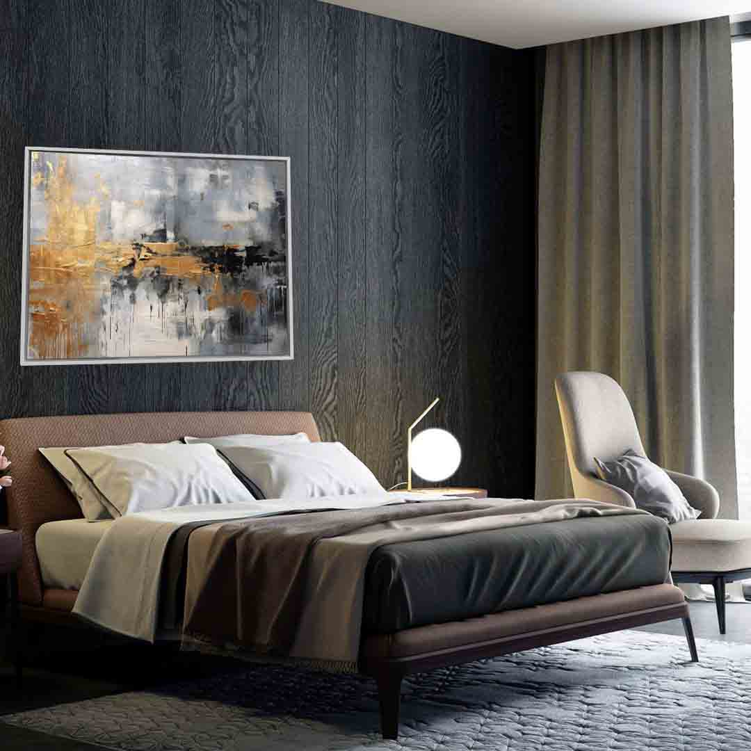 Wall Art -Autumn abstract canvas print