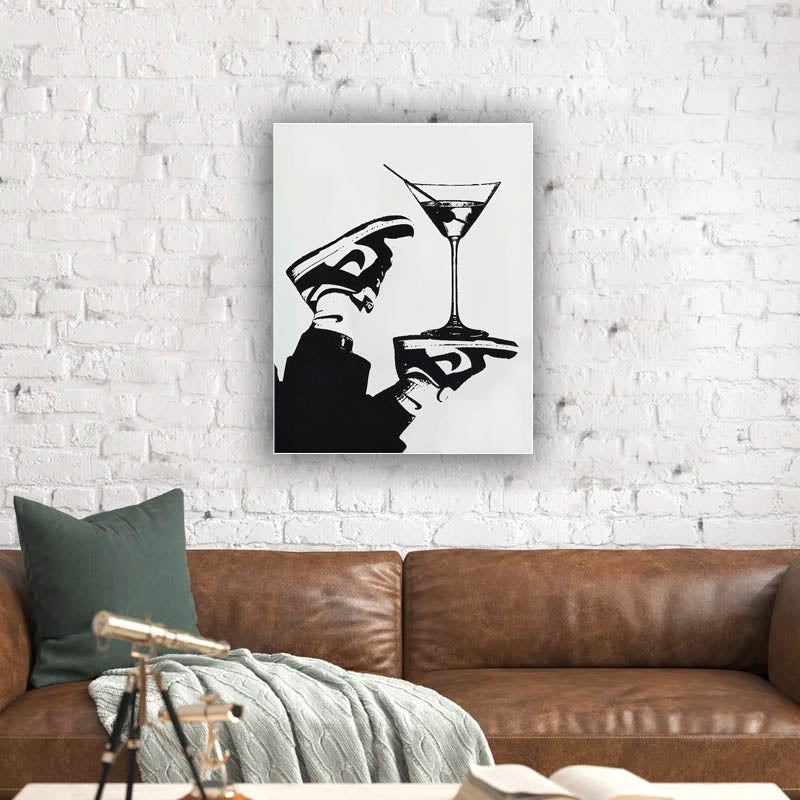 Wall Art-upside down-Canvas Printed-Artwork Decor