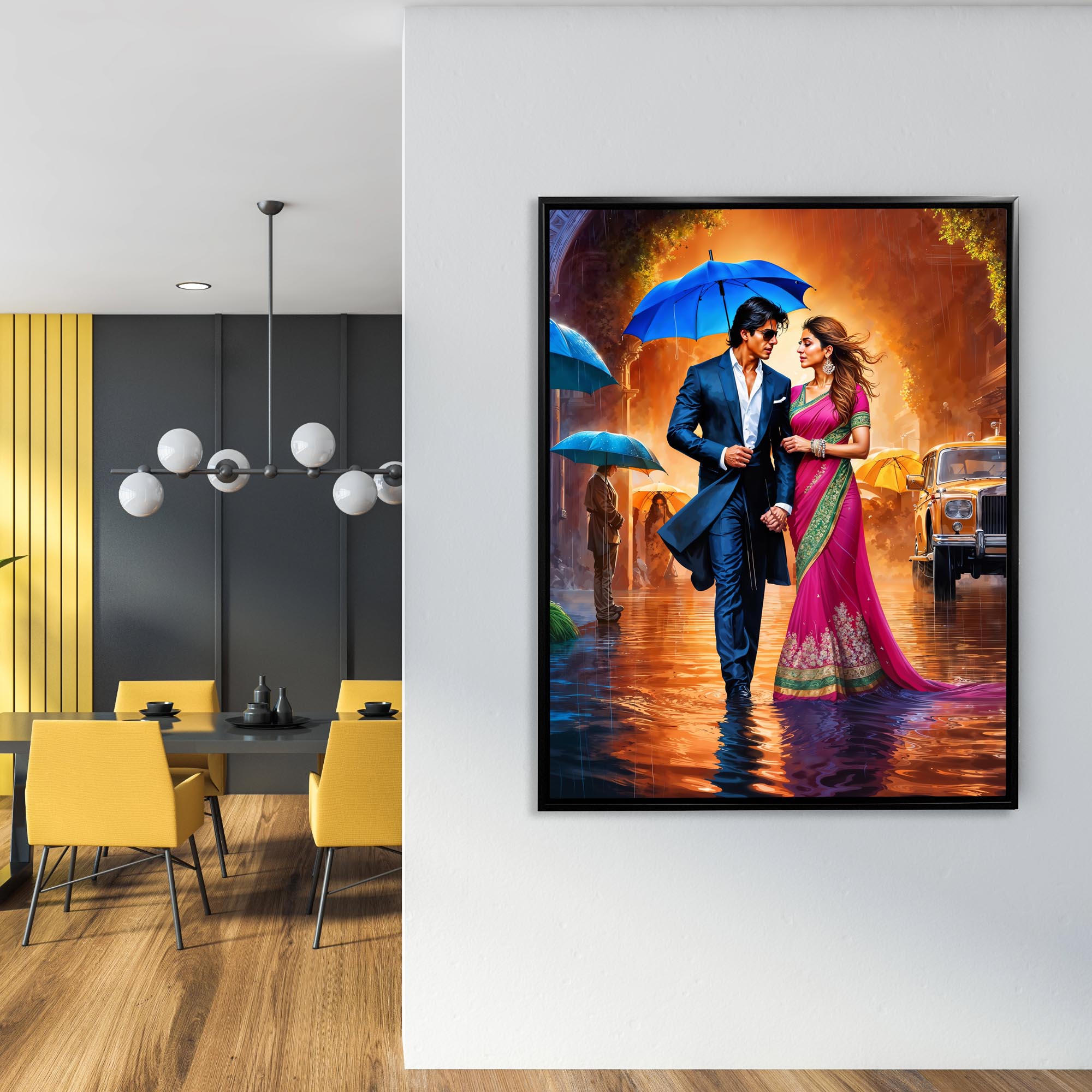 Wall art Bollywood Part 1 "Boy meets Girl"-