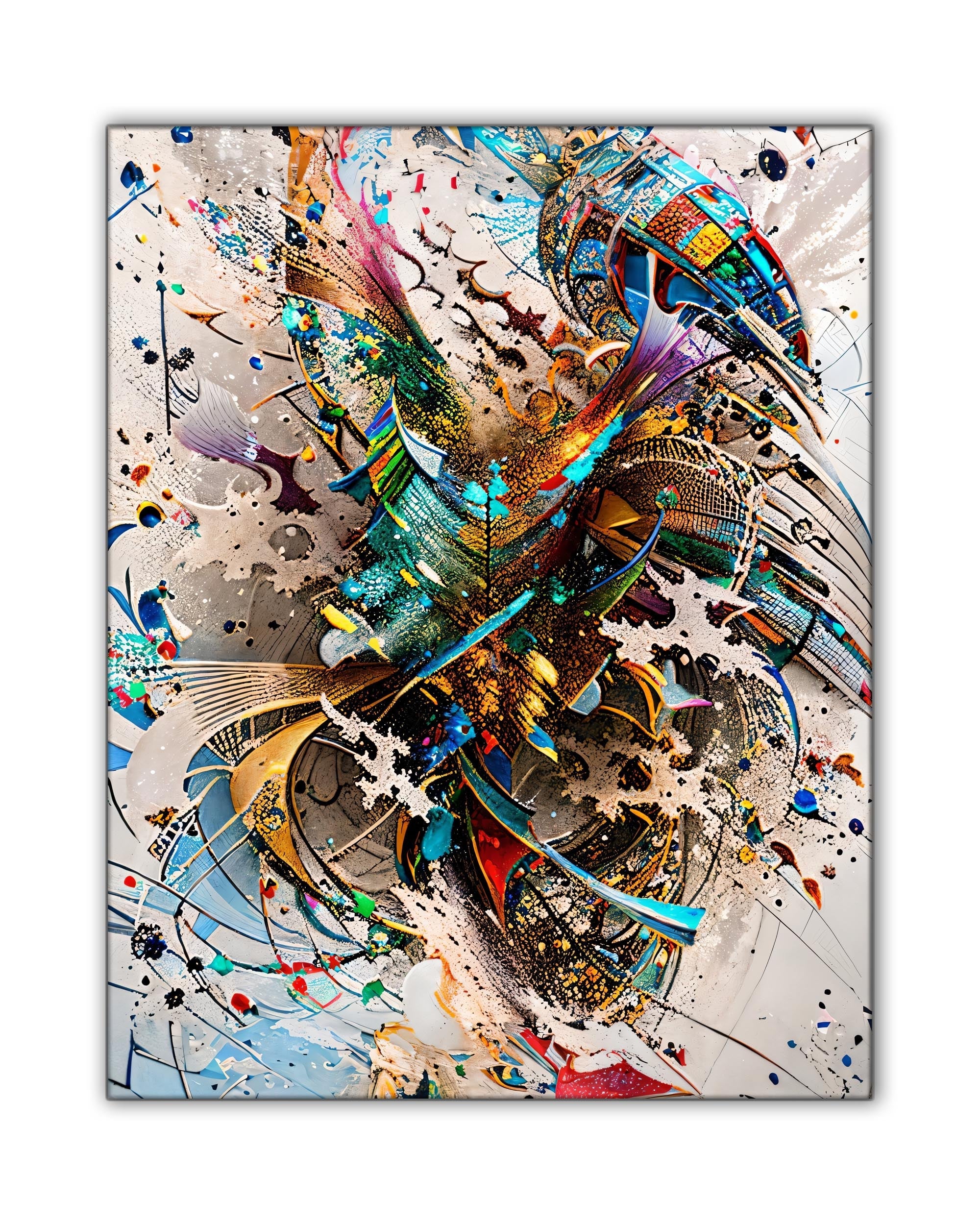 Wall Art-Abstract 1-Canvas Printed-Artwork