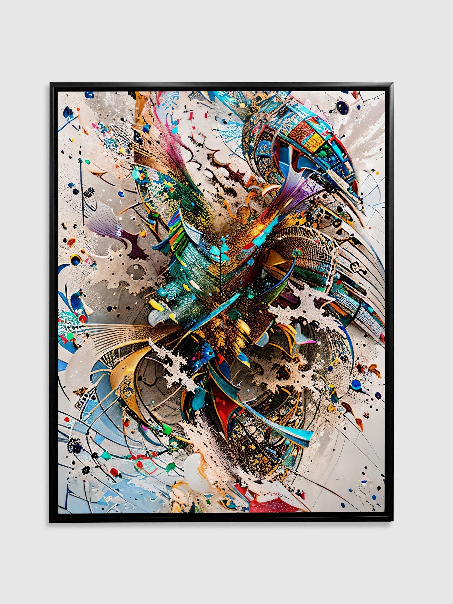 Wall Art-Abstract 1-Canvas Printed-Artwork