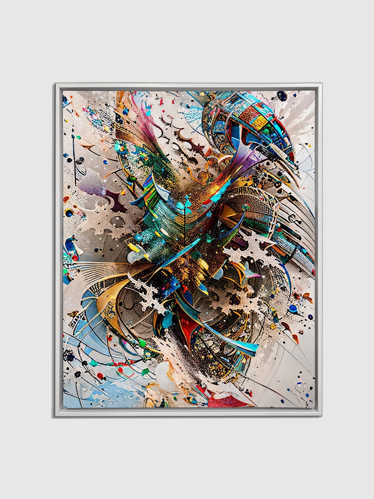 Wall Art-Abstract 1-Canvas Printed-Artwork