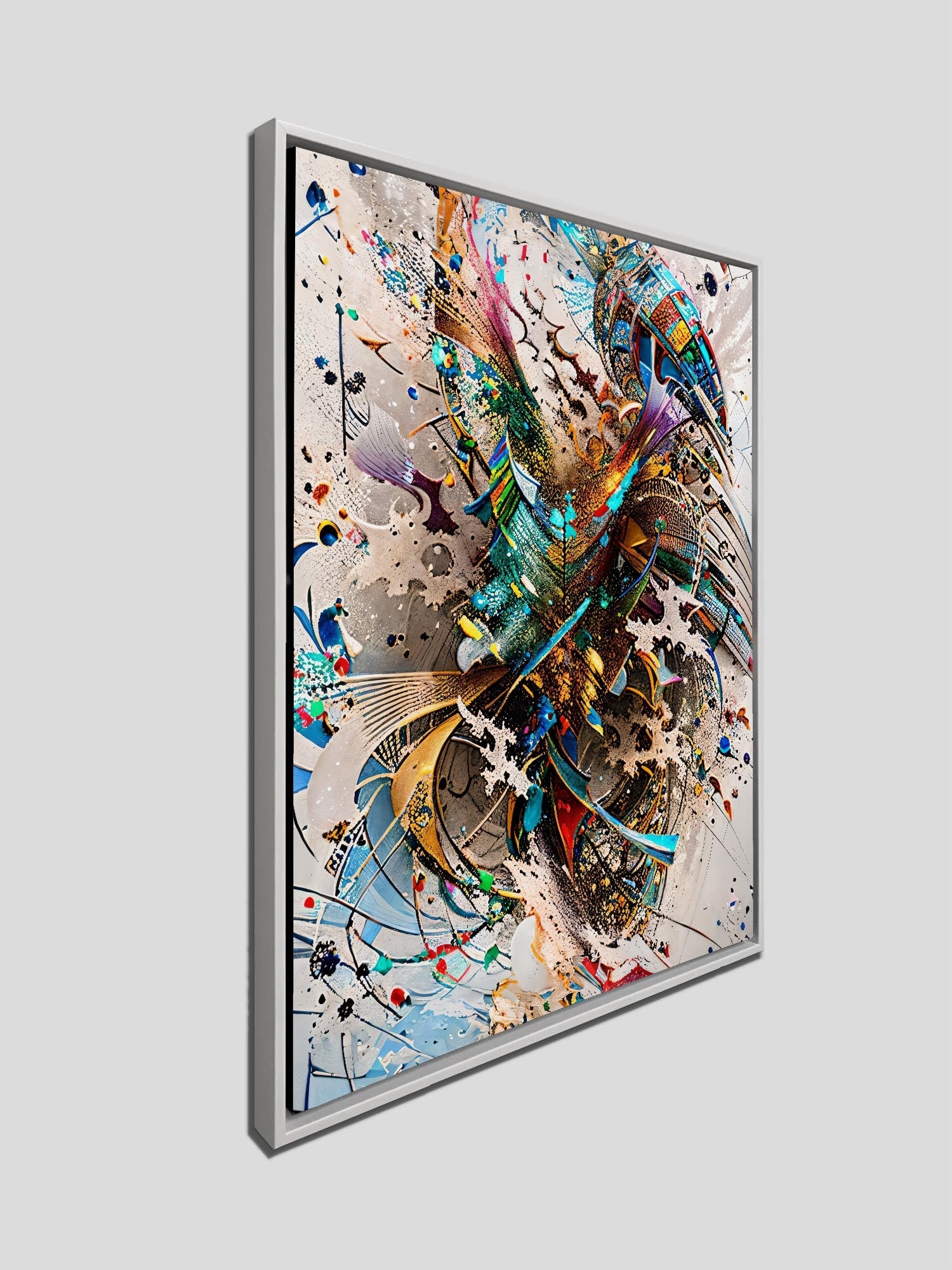 Wall Art-Abstract 1-Canvas Printed-Artwork