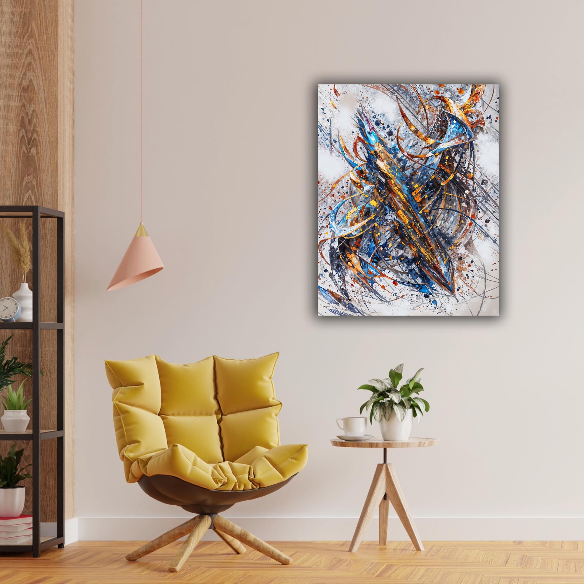 Wall Art-Abstract 2-Canvas Printed-Artwork
