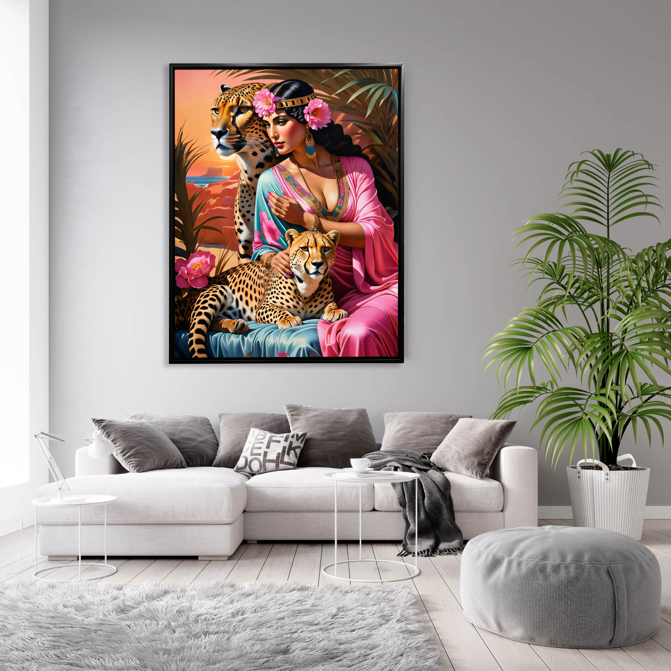 Wall Art-Cleopatra reimagined-Fine Art Canvas