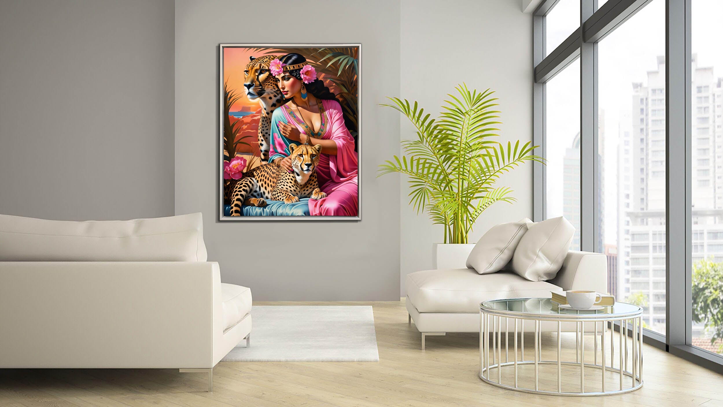 Wall Art-Cleopatra reimagined-Fine Art Canvas