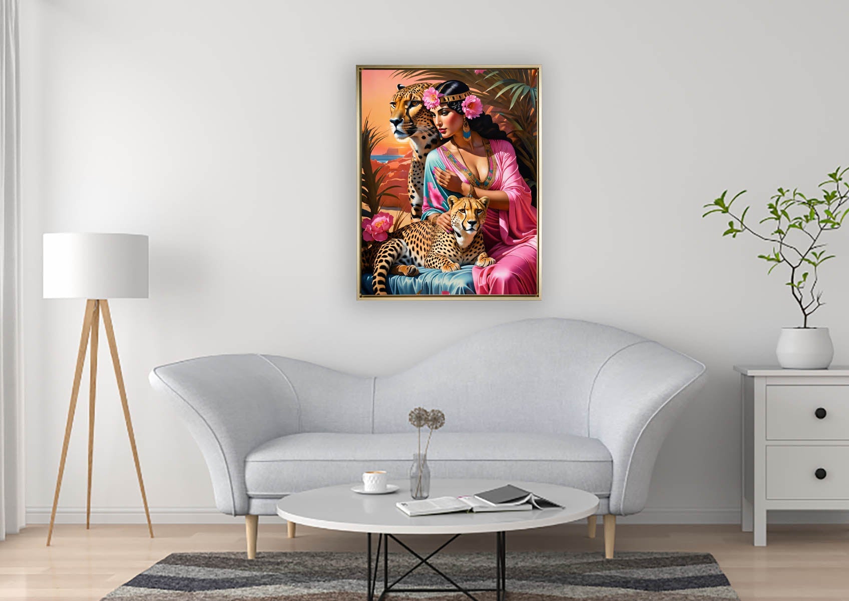 Wall Art-Cleopatra reimagined-Fine Art Canvas