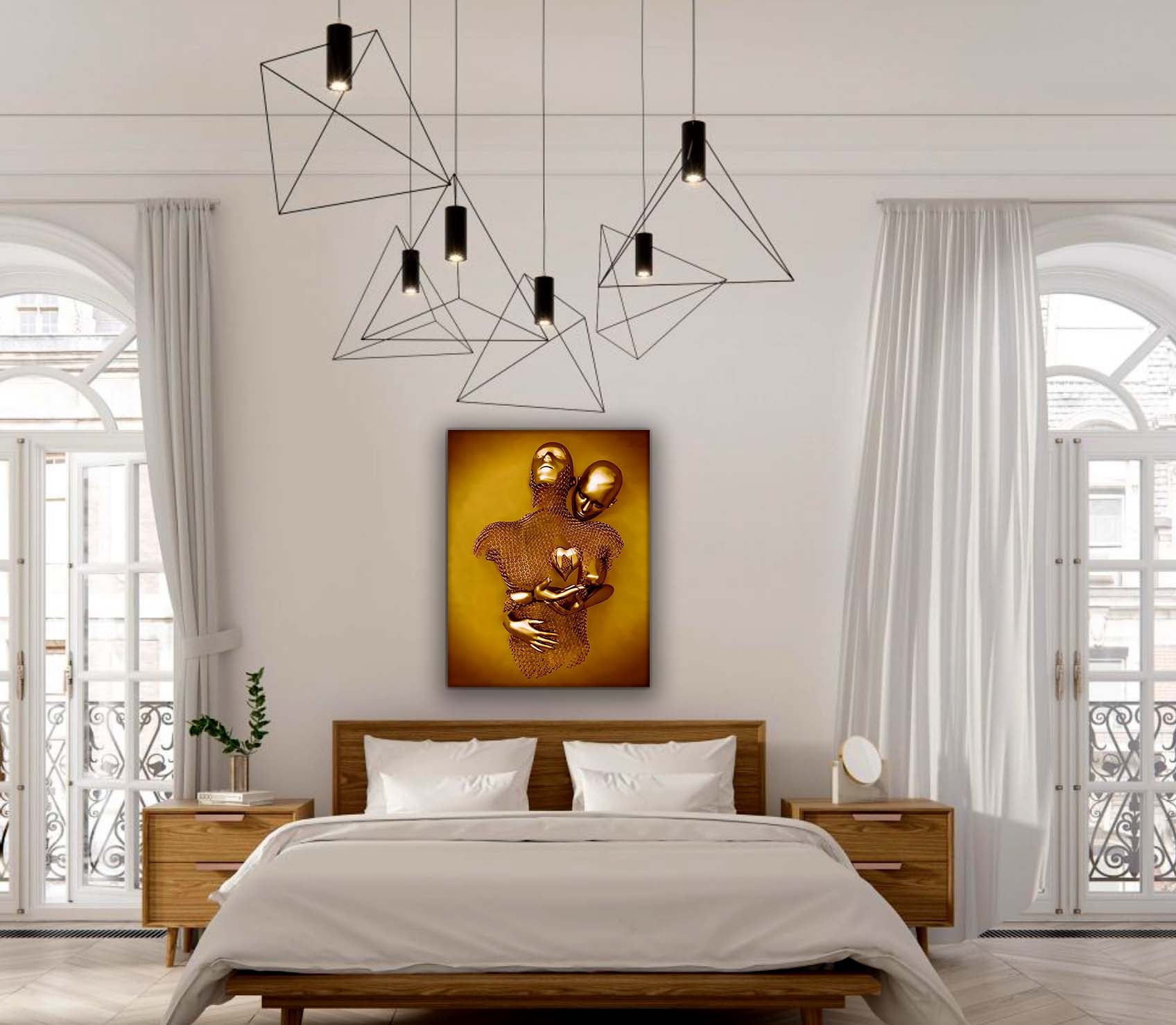 Wall Art-AI Love Fine Art Canvas Wall Decor