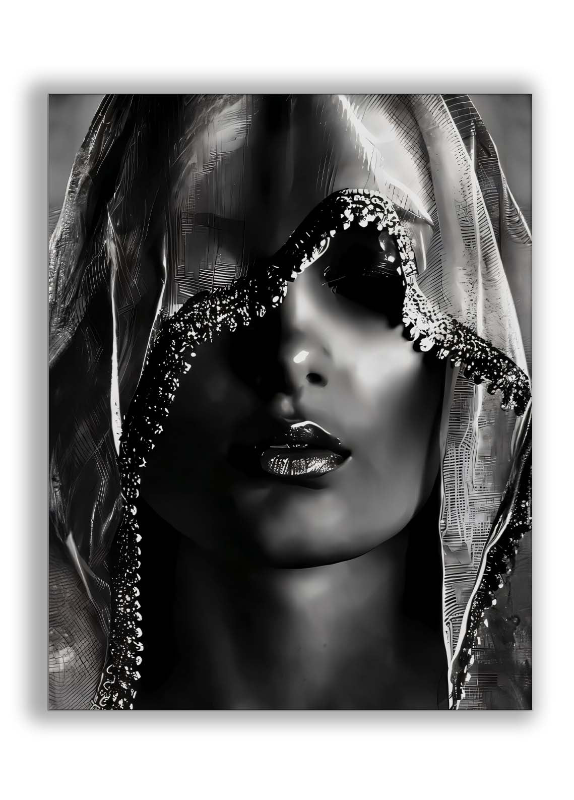 Wholesale wall art, sample unframed, fine art Canvas, Eye of the Beholder