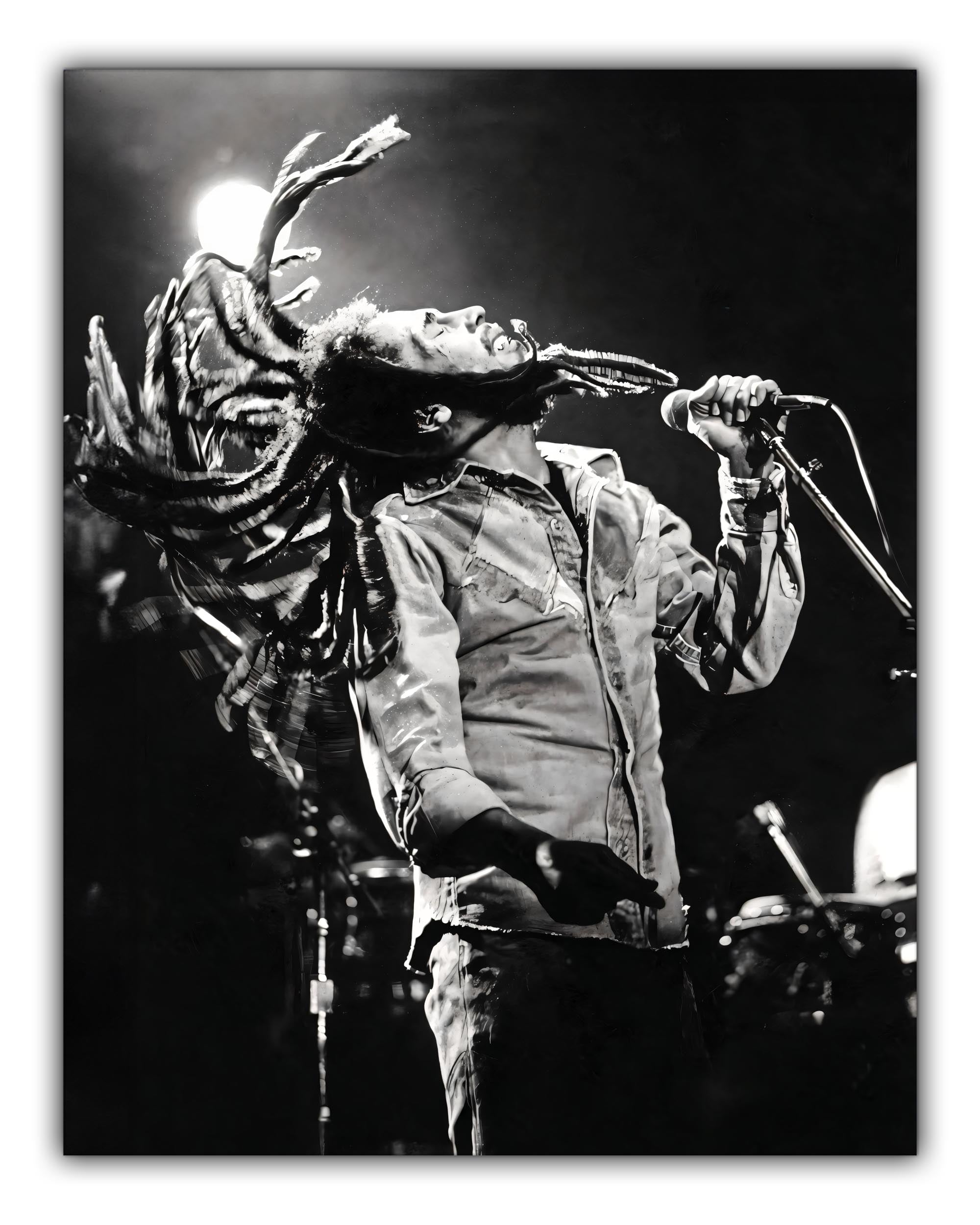 Wall Art Bob Marley II Poster - Wall Decor
