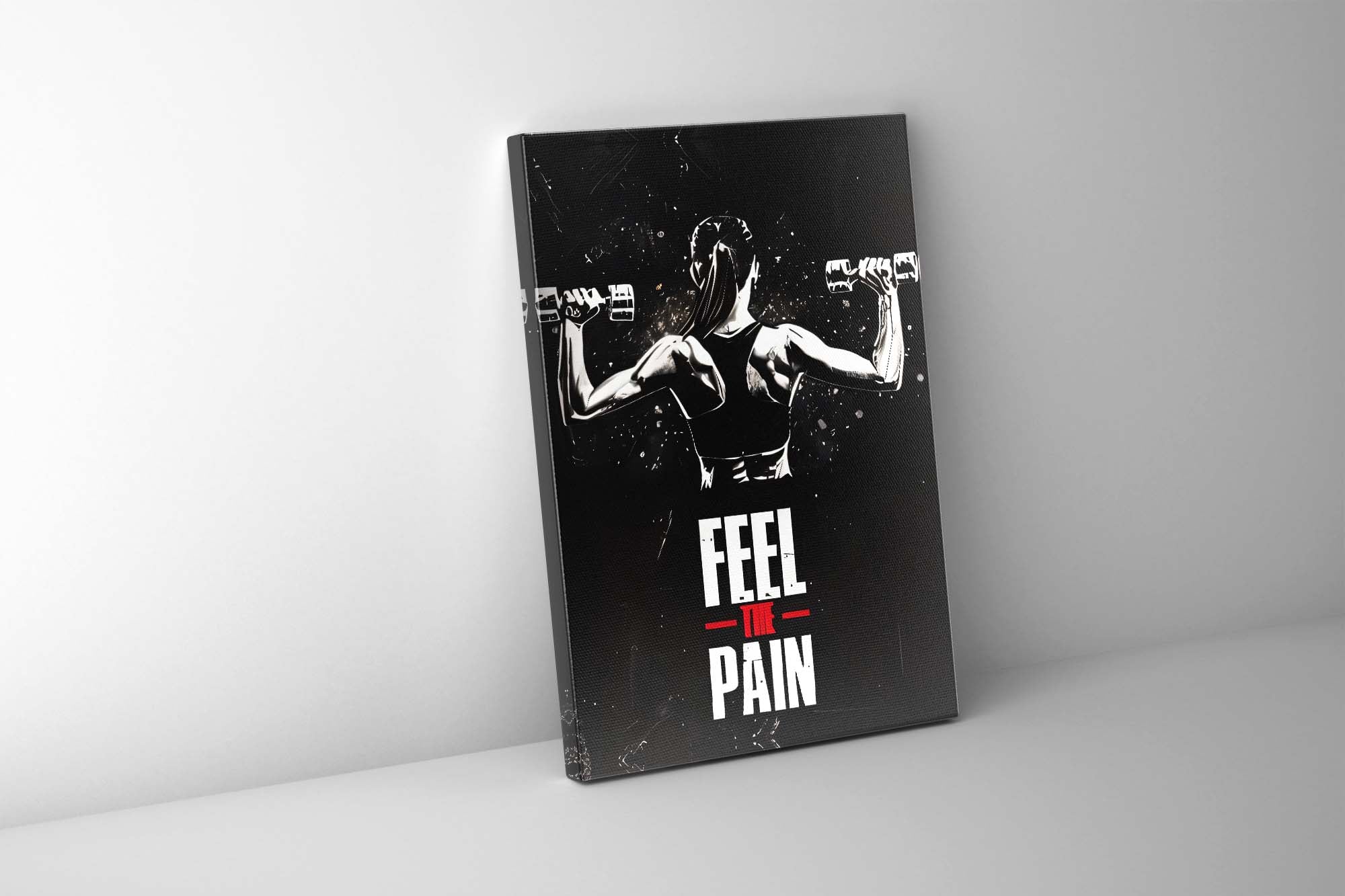 Wall Art Bodybuilding Inspiration III Fine Art Canvas