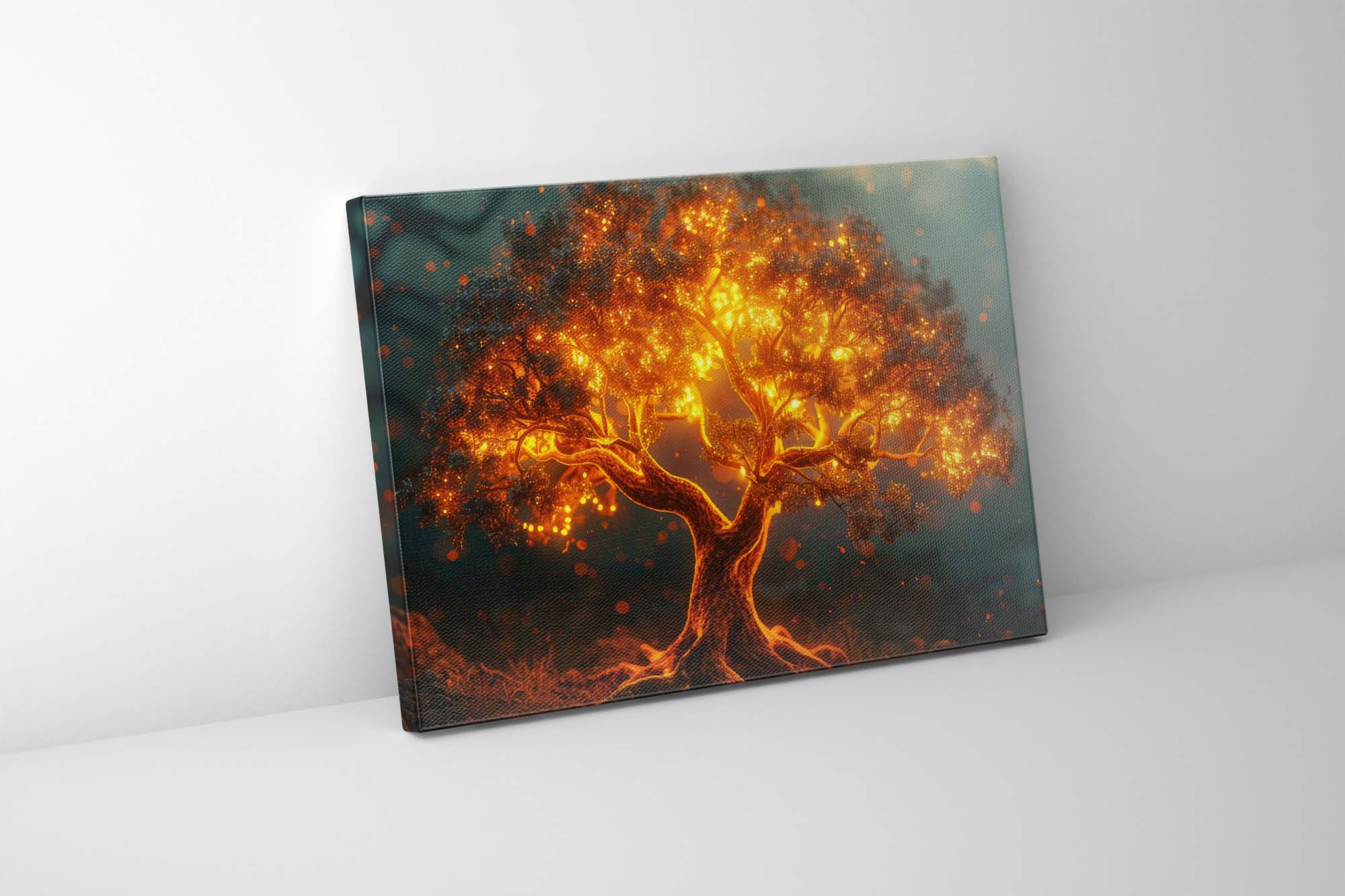 Wall Art Tree of Light 48" x 36"