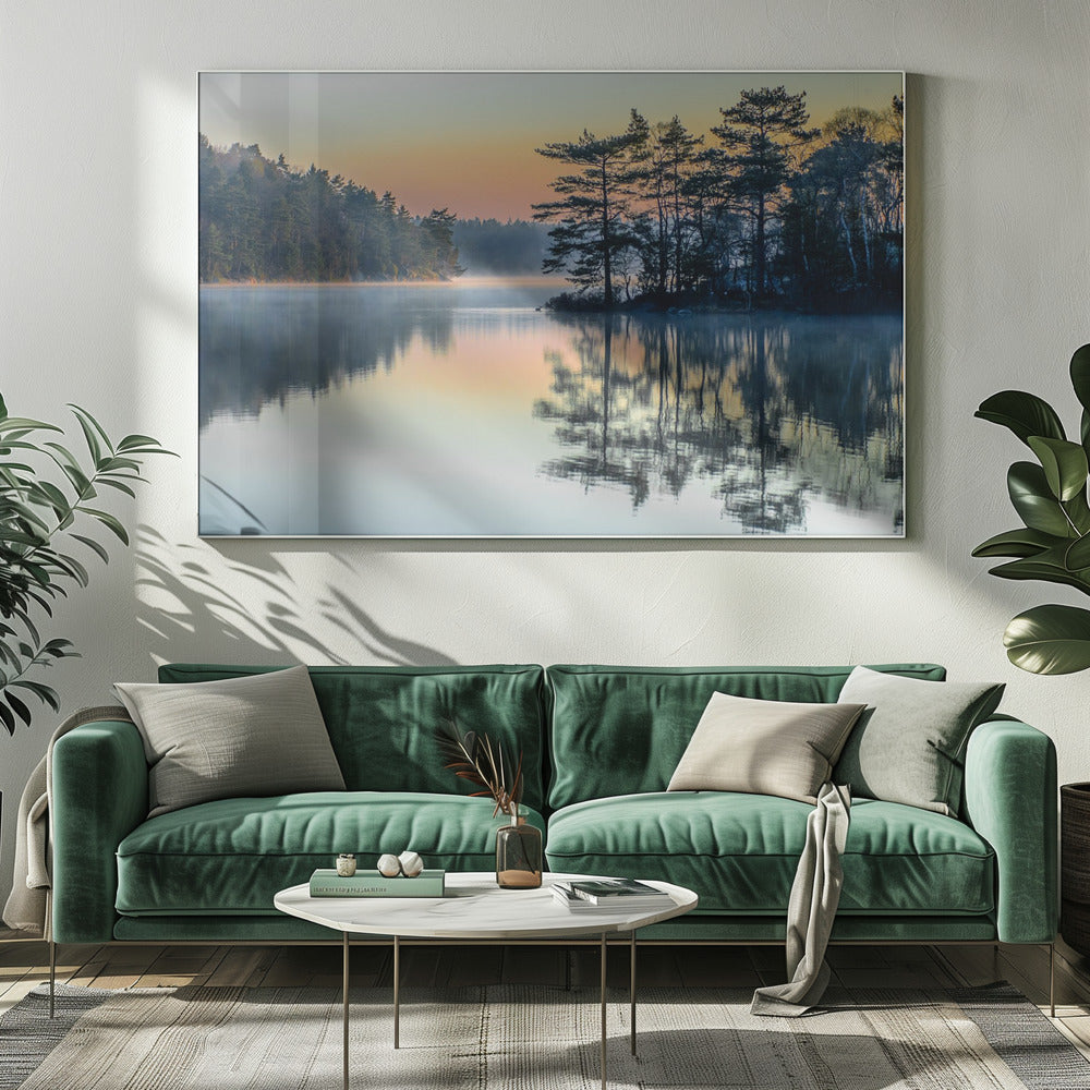 Wall art Before people wake