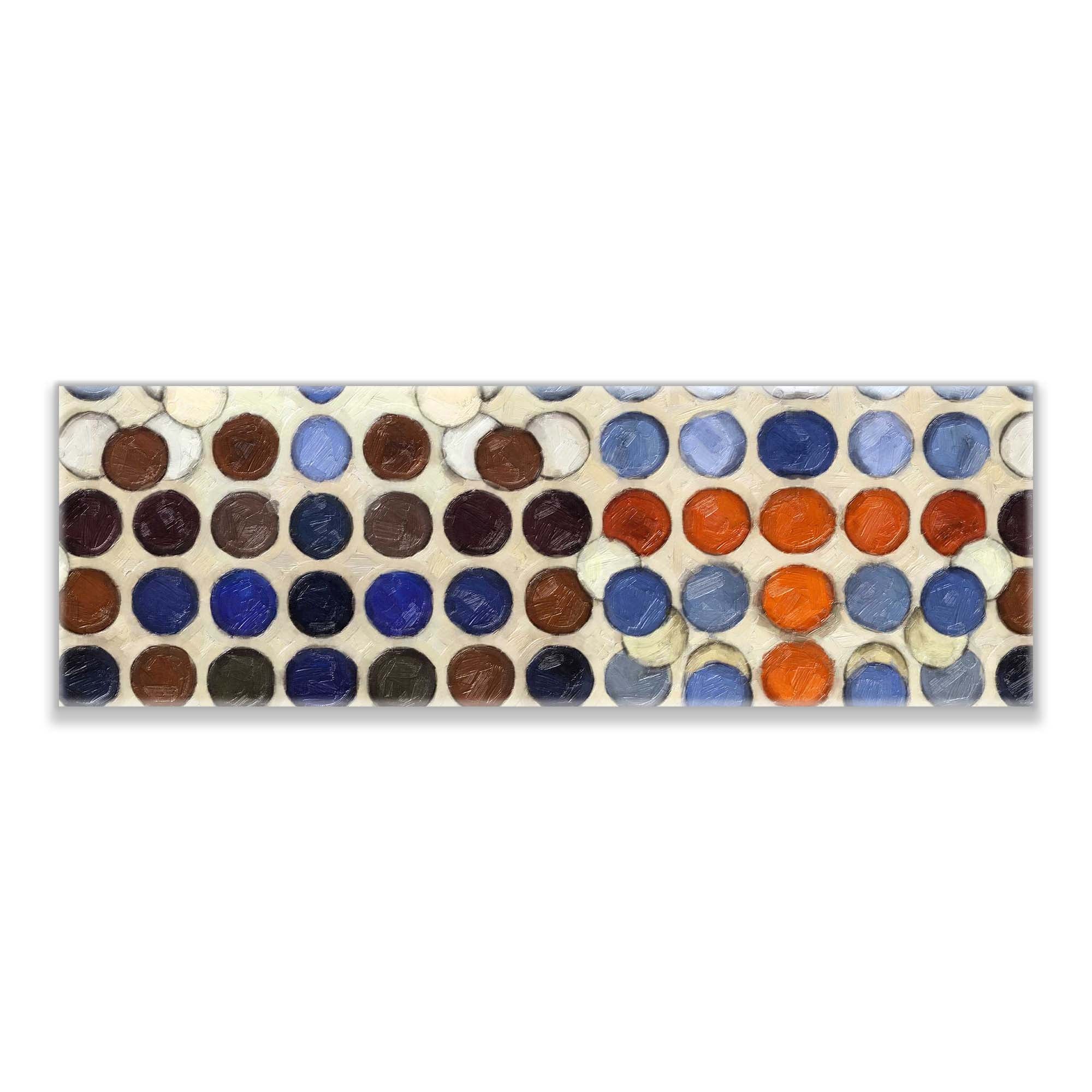 Palette of colors- Modern and abstract art- Large Canvas Wall Decor-RGB varnish